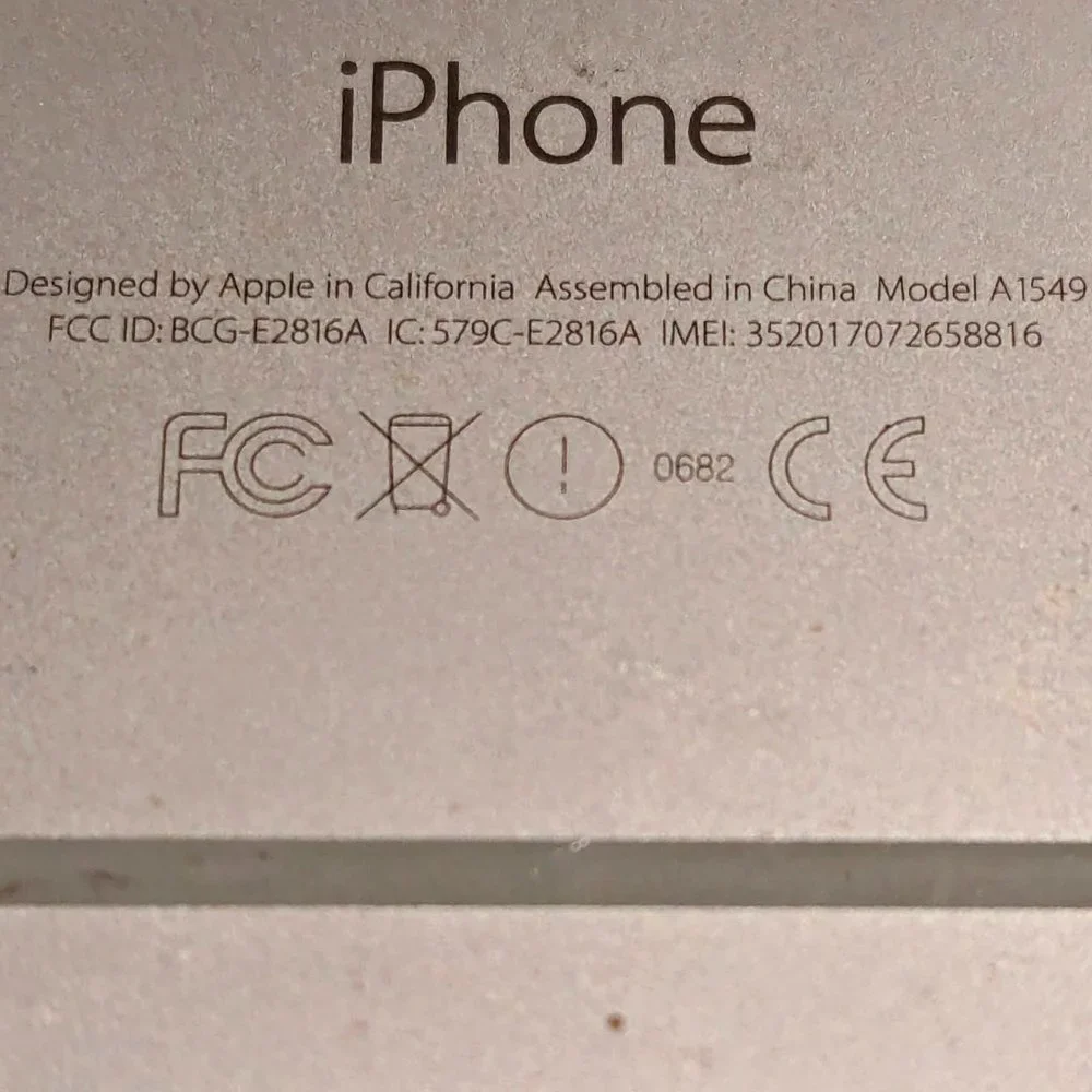 iPhone 6 (A1549) - 64 GB #13 (For parts)***